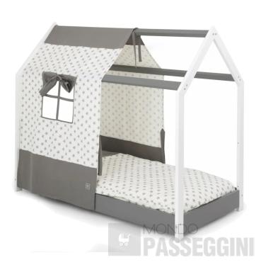 CUORICINI TENDA LETTO MOOVIE GRIGIO