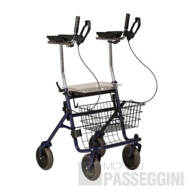 TERMIGEA ROLLATOR PIEGHEVOLE CON APPOGGI ANTIBRACHIALE  R028