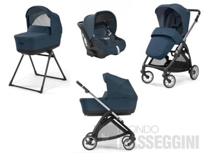 INGLESINA SYSTEM QUATTRO ELECTA DARWIN RECLINE HUDSON BLUE