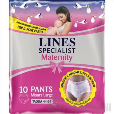 LINES SPECIALIST MATERNITY TG LARGE 10 PZ