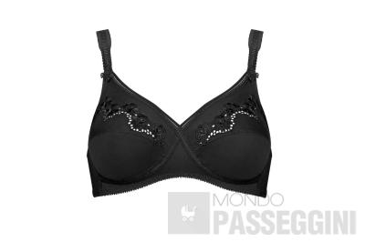 TRIUMPHREGGISENO ELASTIC CROSS+COTTON NERO 75C 2C