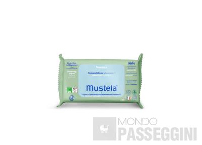 MUSTELA SALVIETTE COMPOSTABILI PROFUMATE 60 PEZZI