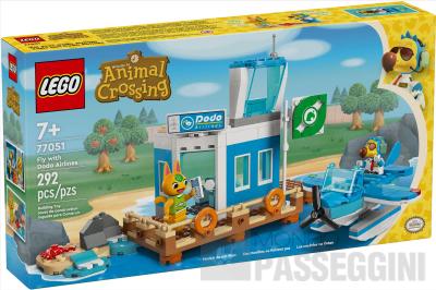 LEGO ANIMAL CROSSING IN VOLO CON LA DODO AIRLINES 77051