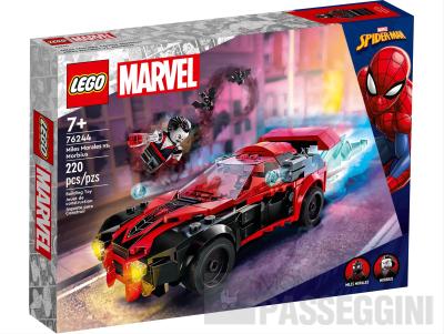 LEGO MARVEL MILES MORALES VS. MORBIUS 76244