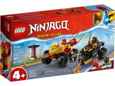 LEGO NINJAGO BATTAGLIA SU AUTO E MOTO DI KAI E RAS 71789