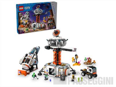 LEGO CITY SPACE BASE SPAZIALE E PIATTAFORMA DI LANCIO 60434