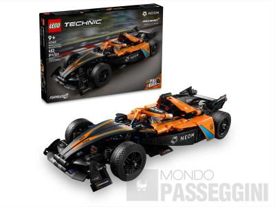 LEGO TECHNIC NEOM MCLAREN FORMULA E RACE CAR 42169