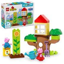 LEGO DUPLO IL GIARDINO E LA CASA SULL'ALBERO DI PEPPA P...