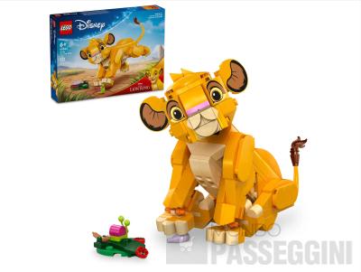 LEGO DISNEY SIMBA, IL CUCCIOLO DEL RE LEONE 43243