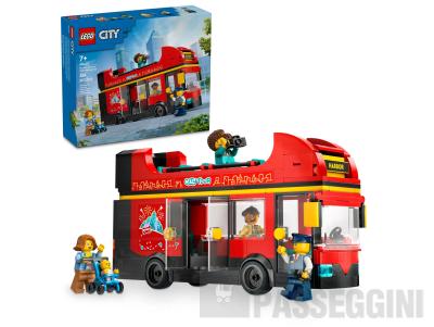 LEGO CITY AUTOBUS TURISTICO ROSSO A DUE PIANI 60407