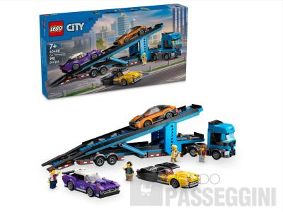 LEGO CITY CAMION TRASPORTATORE CON AUTO SPOR 60408