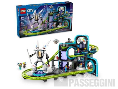 LEGO CITY MONTAGNE RUSSE DI ROBOT WORLD 60421