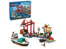 LEGO CITY PORTO E NAVE MERCI 60422