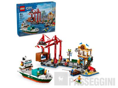 LEGO CITY PORTO E NAVE MERCI 60422