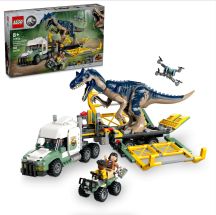 LEGO JURASSIC MISSIONE DINOSAURO: CAMION DI TRASPORTO D...